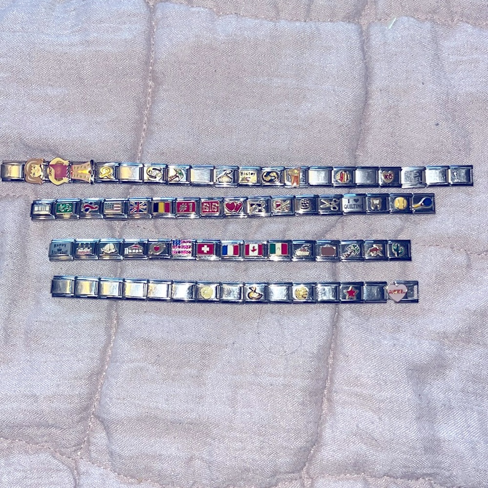 Italian charm bracelets
